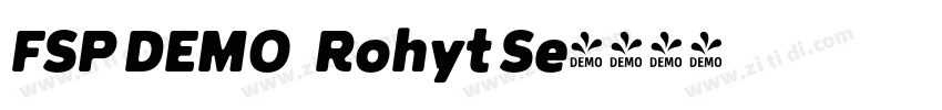FSP DEMO   Rohyt Se字体转换